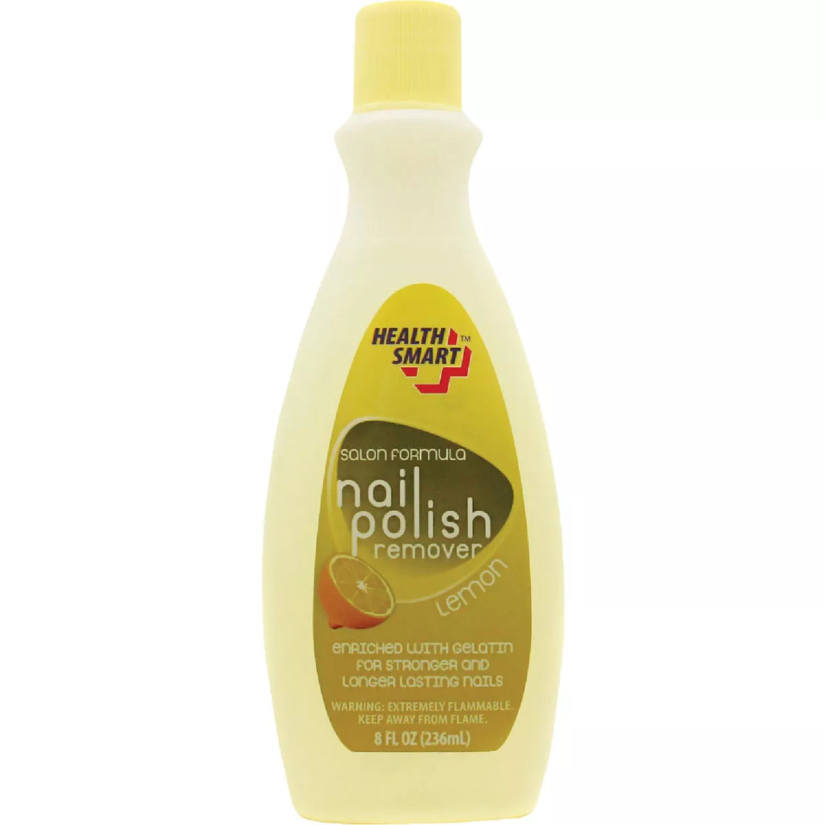 Health Smart 8 Oz. Lemon Nail Polish Remover