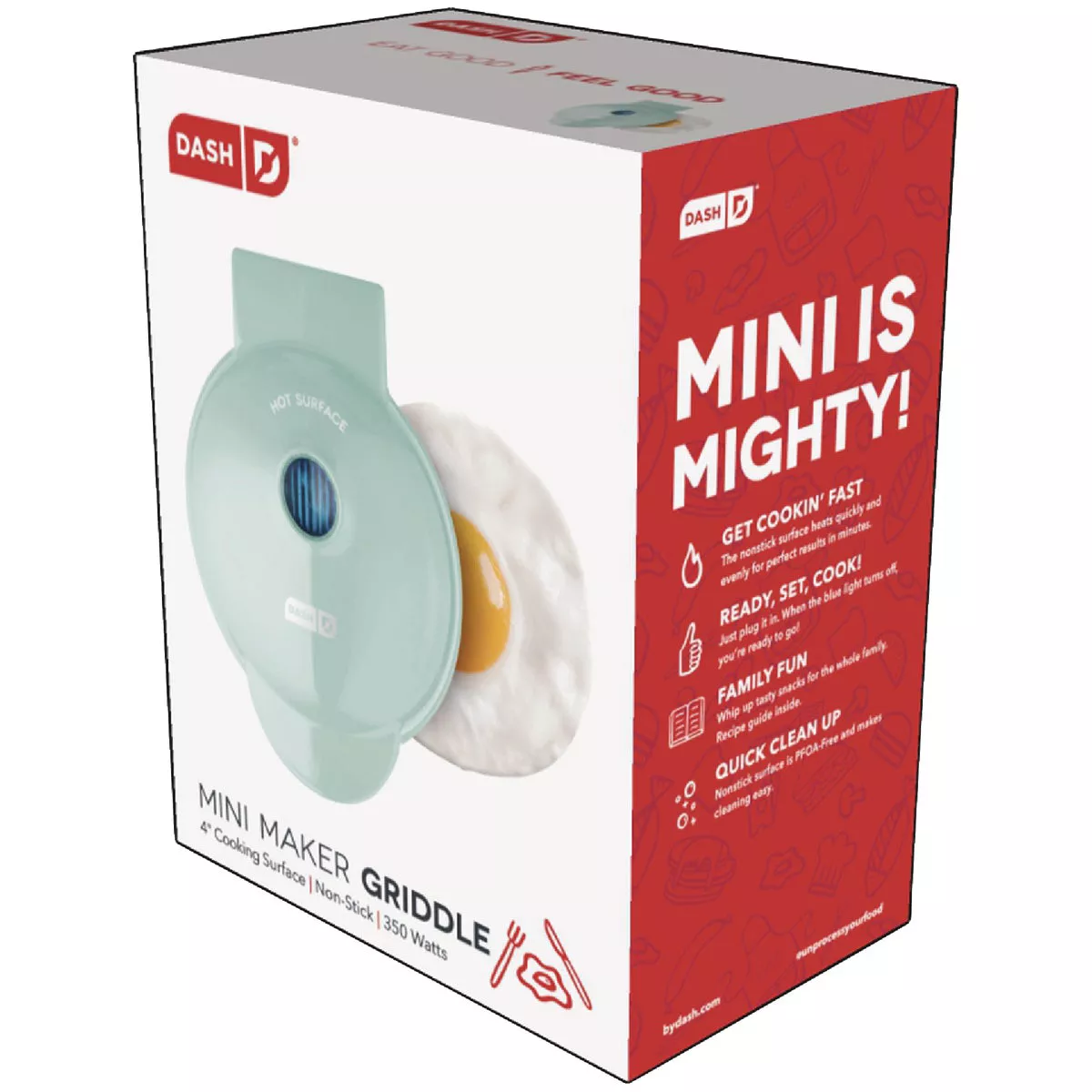 Dash 4 In. Aqua Mini Maker Griddle - photo 2