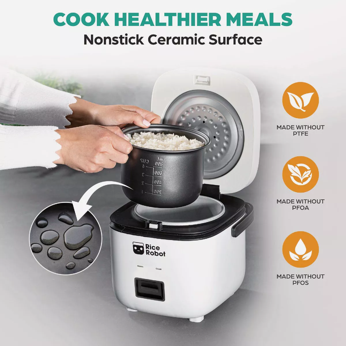 Rice Robot 1.2 Qt. Cooker - photo 7