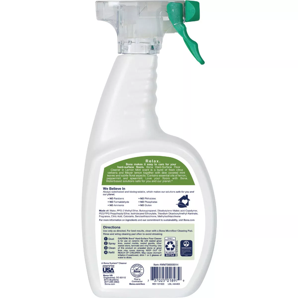 Bona 36 Oz. Lemon Mint Hard Surface Floor Cleaner - photo 6
