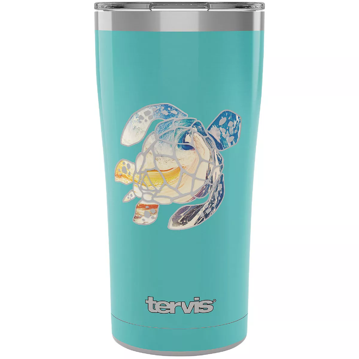 Tervis Turtle Sunset 20 Oz. Stainless Steel Tumbler with Slider Lid