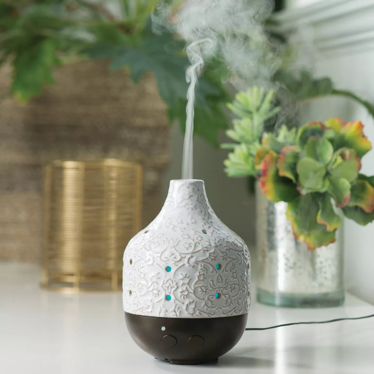 Candle Warmers Airome 250 ML Ultra Sonic Essential Oil Diffuser - Botanical - photo 3