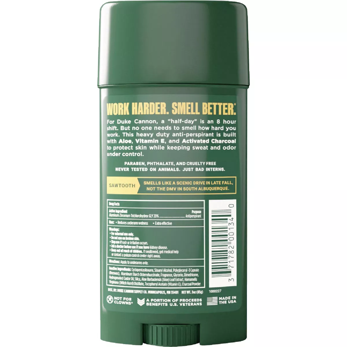 Duke Cannon 3 Oz. Sawtooth Antiperspirant/Deodorant - photo 2
