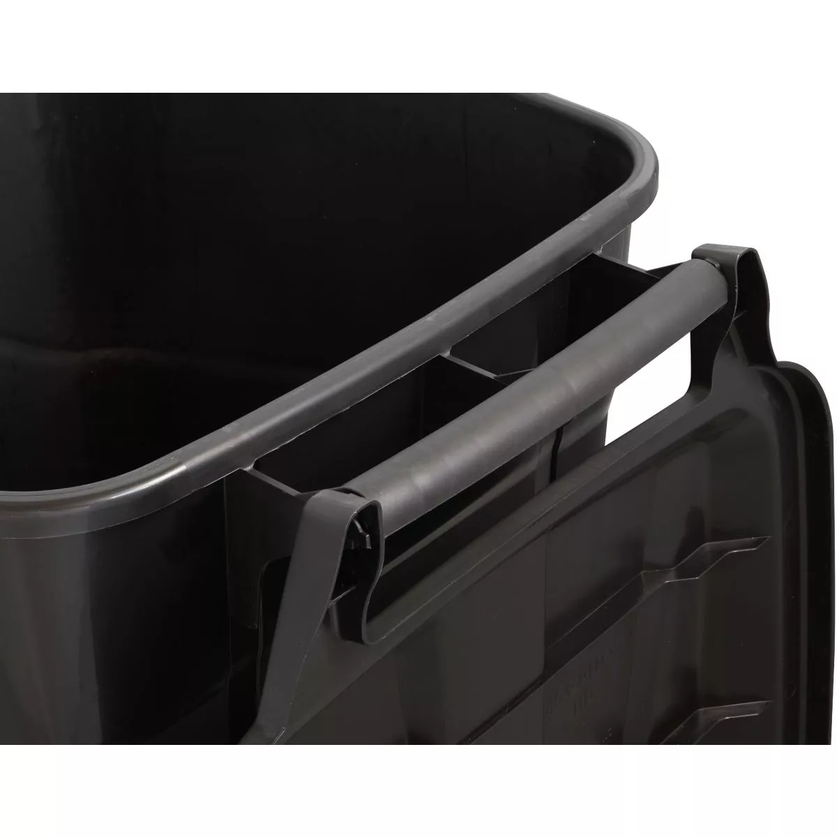 United Solutions Rough and Rugged 45 Gal. Wheeled Trash Can with Attached Lid - photo 3
