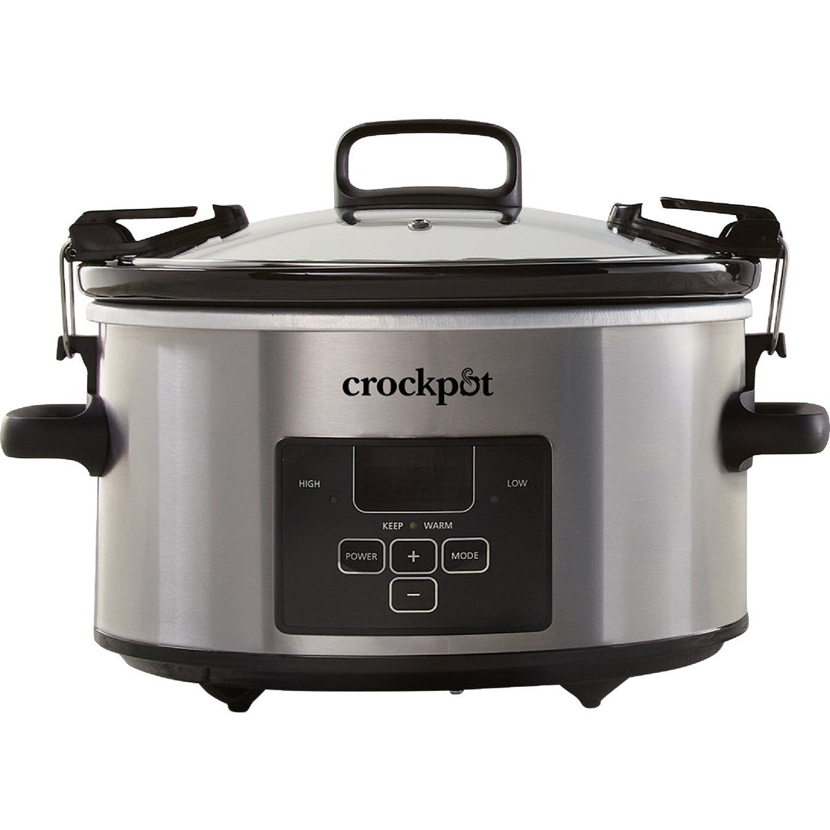 Crockpot 4 Qt. Cook & Carry Stainless Steel Slow Cooker Do it Best