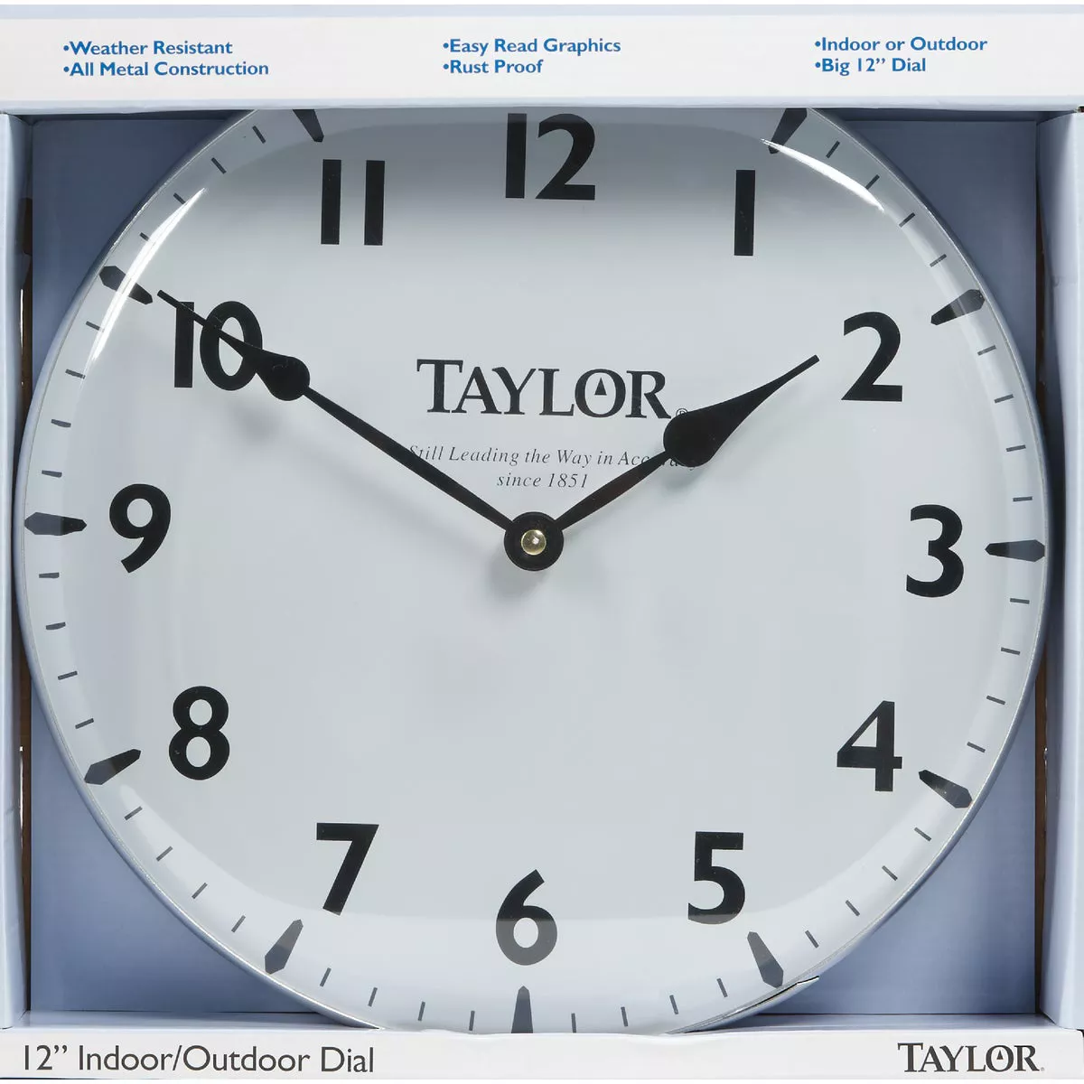 Taylor Vintage Collection Patio Wall Clock - photo 2