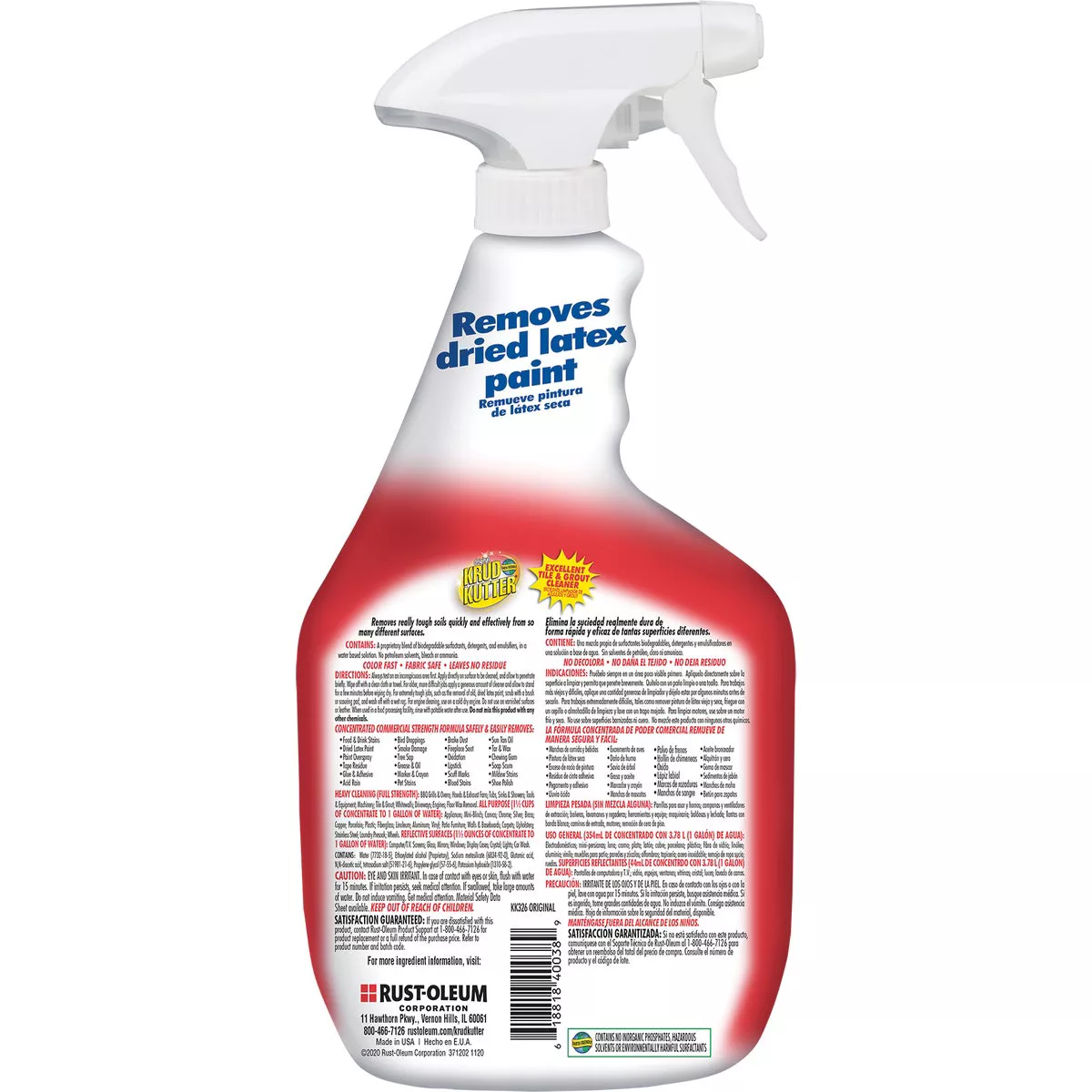 Krud Kutter 32 Oz. Super Concentrated Liquid Cleaner & Degreaser Stain Remover Trigger Spray - photo 2