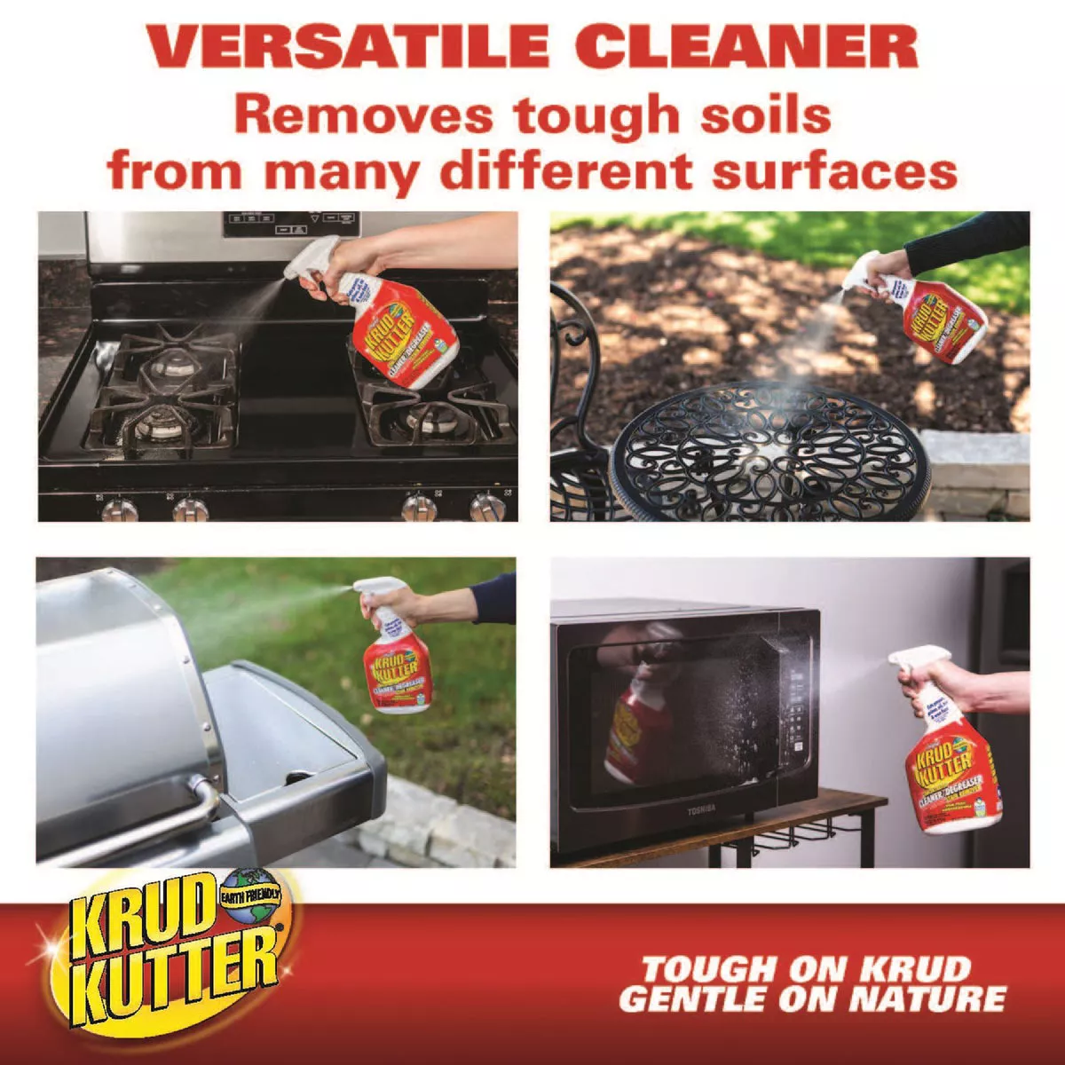 Krud Kutter 1 Gal. Liquid Concentrate Cleaner & Degreaser Stain Remover - photo 2