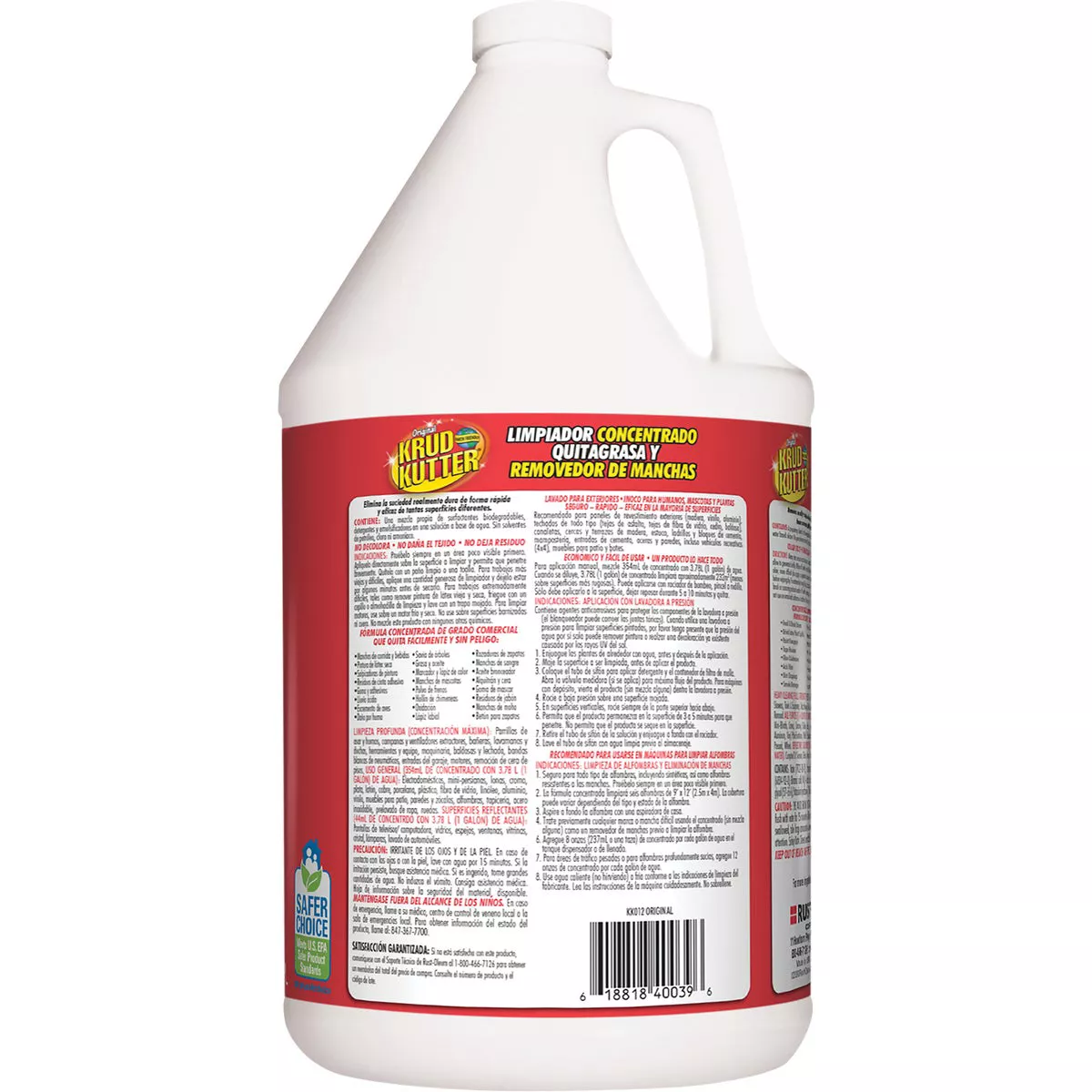Krud Kutter 1 Gal. Liquid Concentrate Cleaner & Degreaser Stain Remover - photo 6
