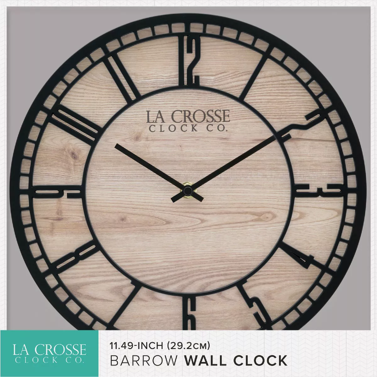 La Crosse Clock Co. 11.5 In. Barrow Wall Clock - photo 3