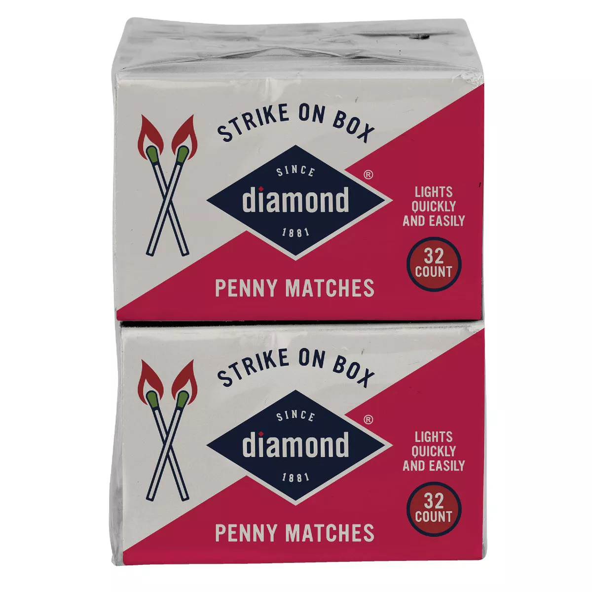 Diamond 2-3/8 In. 32-Count Strike on Box Pocket Matches (10-Pack) - photo 3