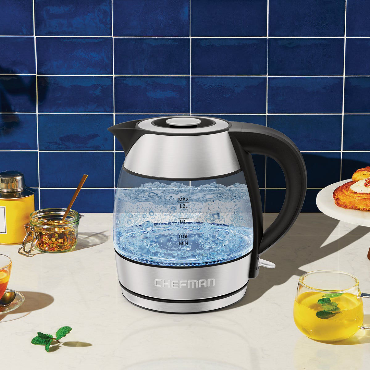 Chefman RJ11 12 1.2L Electric Kettle
