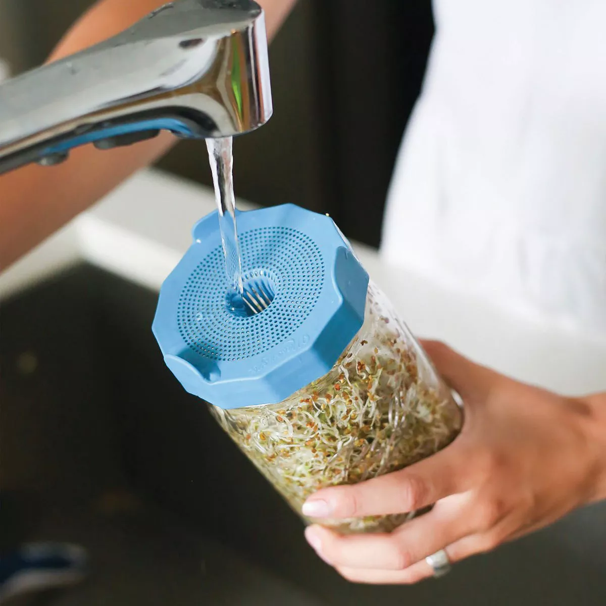 Masontops Wide Mouth Bean Screen Lid (2-Count) - photo 3