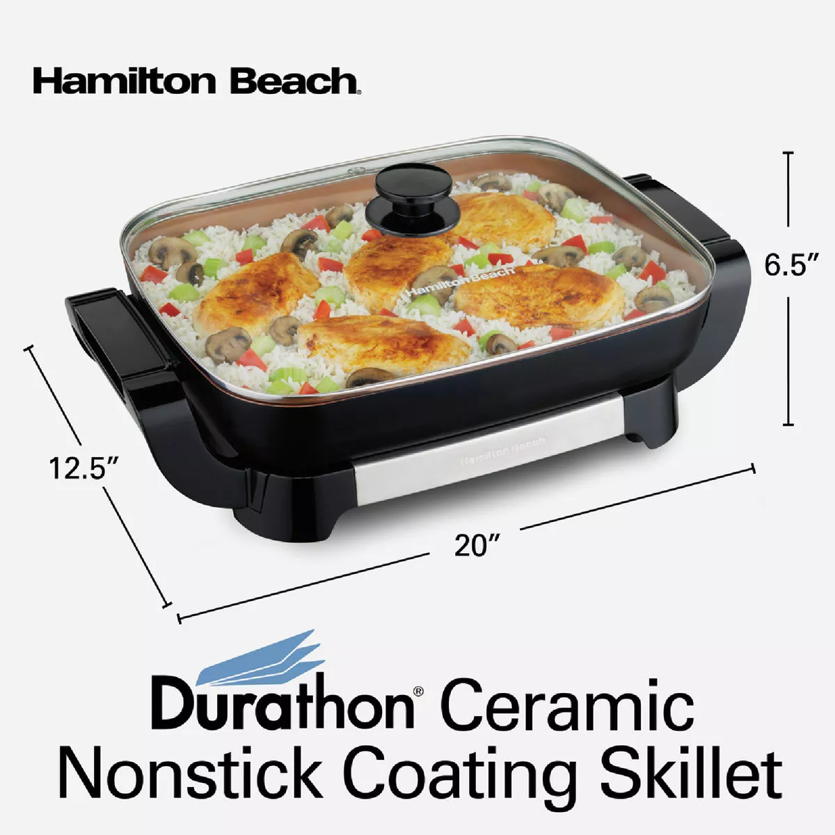Hamilton Beach Durathon Ceramic Skillet - photo 6