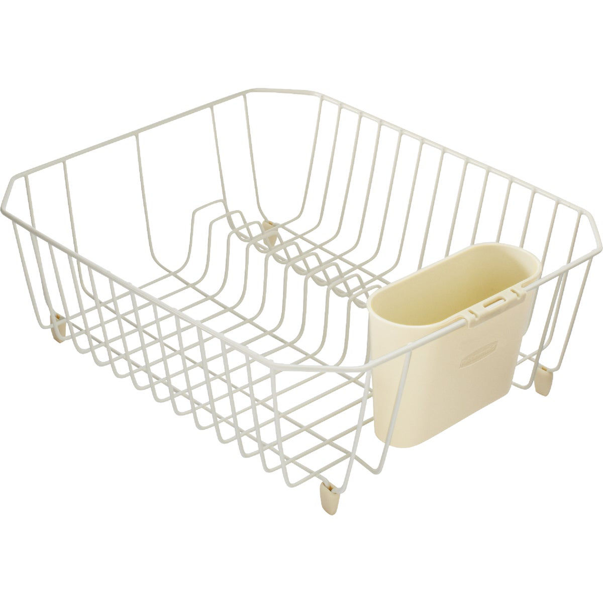 Rubbermaid 12.49 In. x 14.31 In. White Wire Sink Dish Drainer