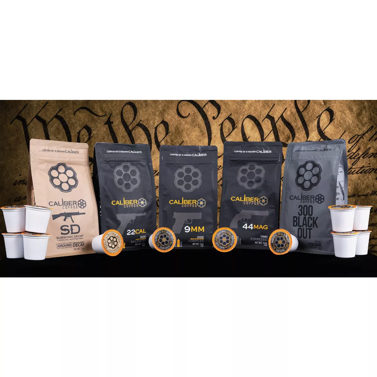 Caliber Coffee .44 Mag Ground Espresso Roast, 12 Oz. Bag - photo 2