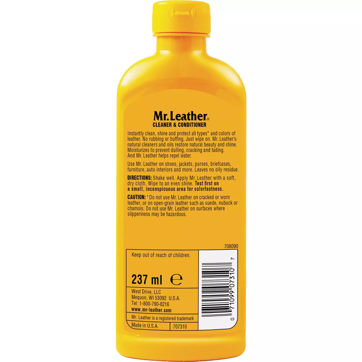 Mr. Leather 8 Oz. Liquid Cleaner & Conditioner - photo 2
