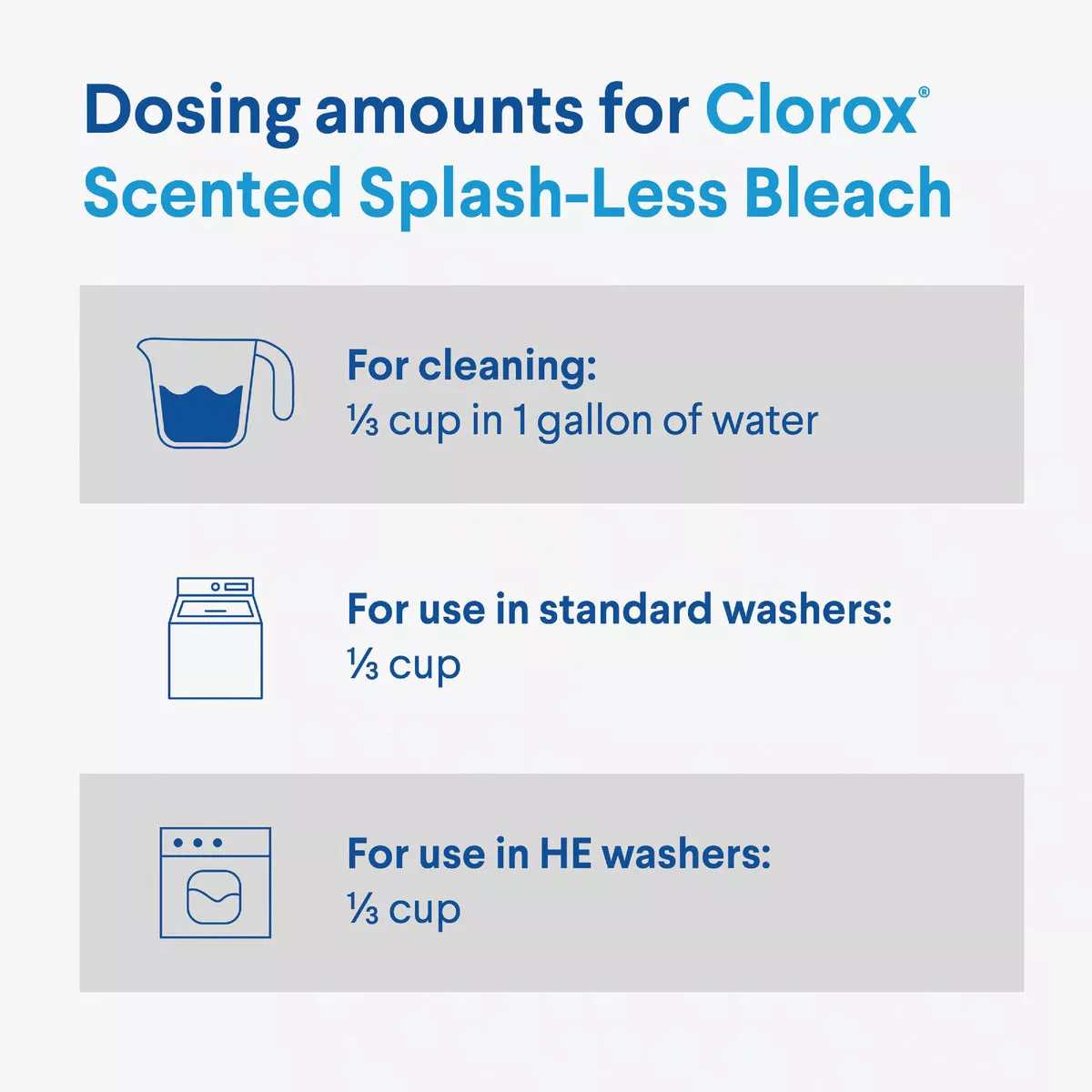 Clorox 77 Oz. Fresh Meadow Concentrated Splash-Less Liquid Bleach - photo 4