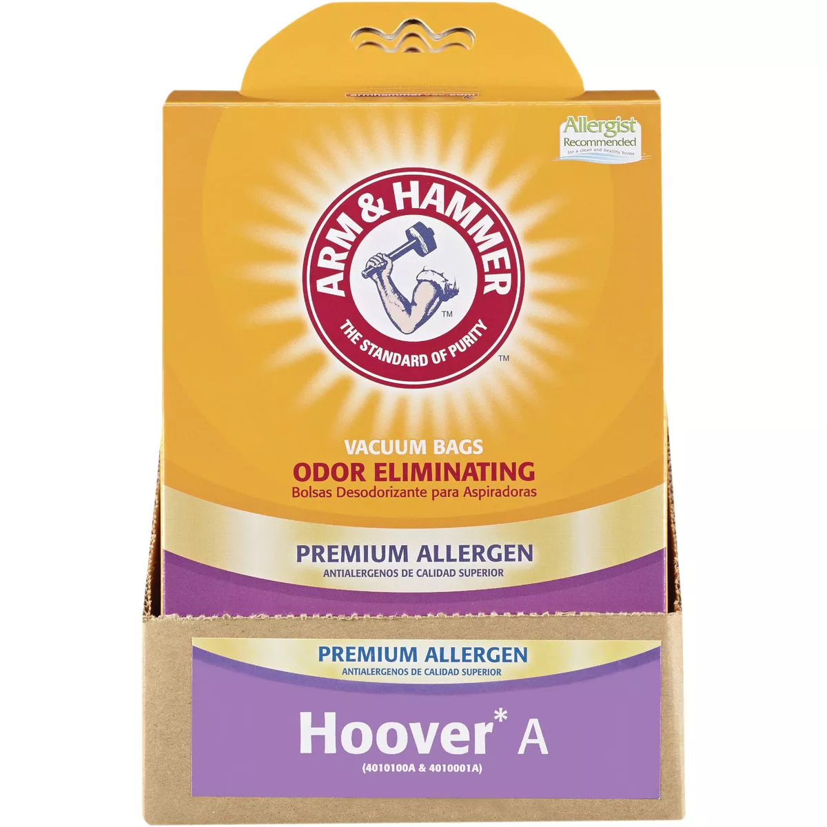 Arm & Hammer Hoover Type A / Bissell Style 2 Premium Allergen Vacuum Bag (3-Pack) - photo 4