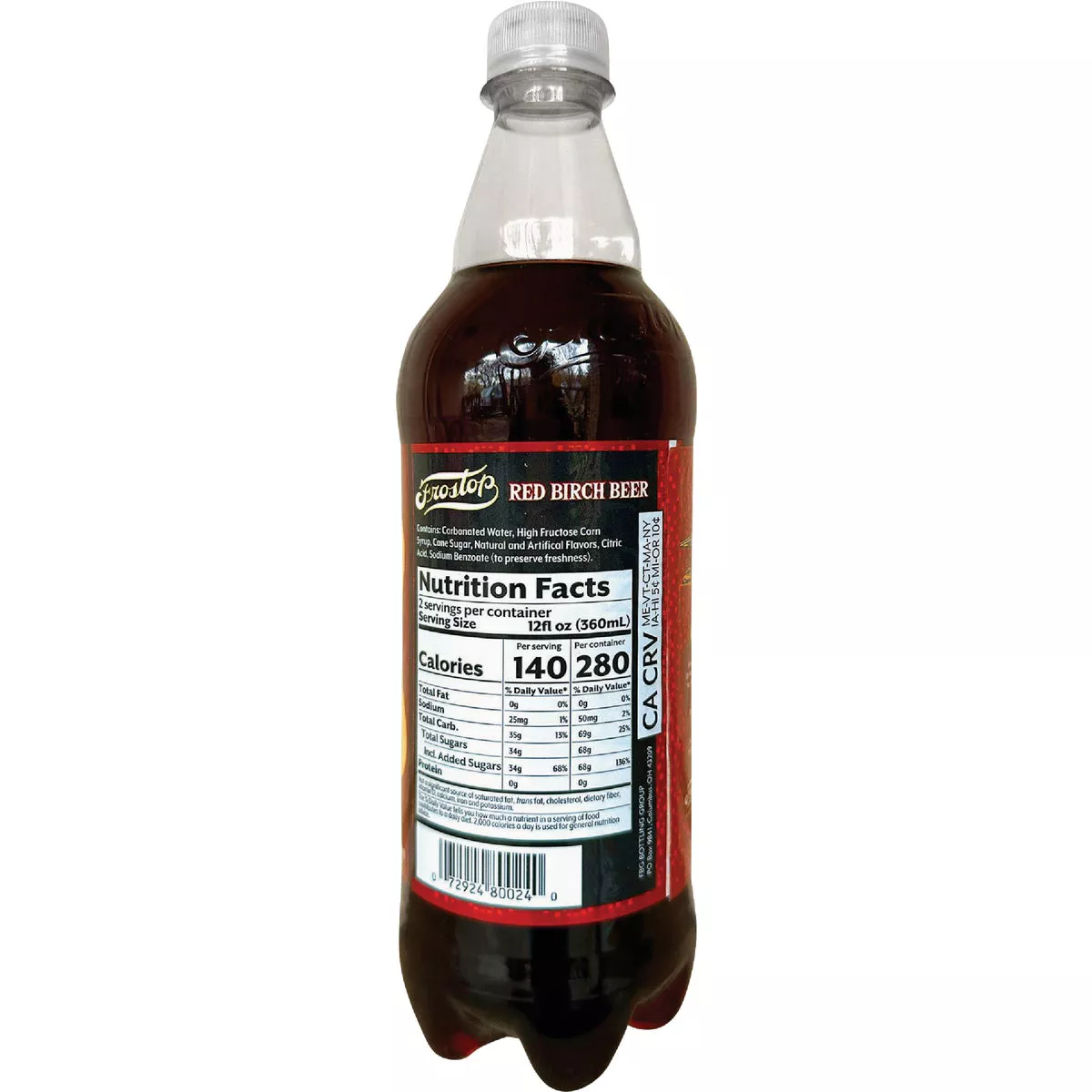 Frostop 24 Oz. Red Birch Beer - photo 3