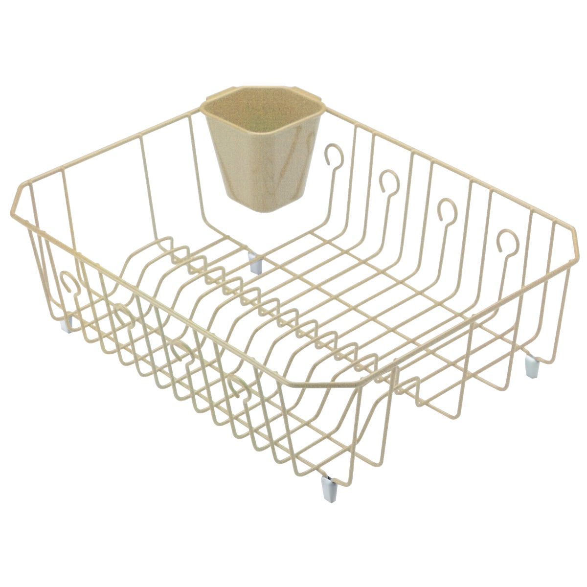 Rubbermaid 13.81 In. x 17.62 In. White Wire Sink Dish Drainer - Groom &  Sons' Hardware