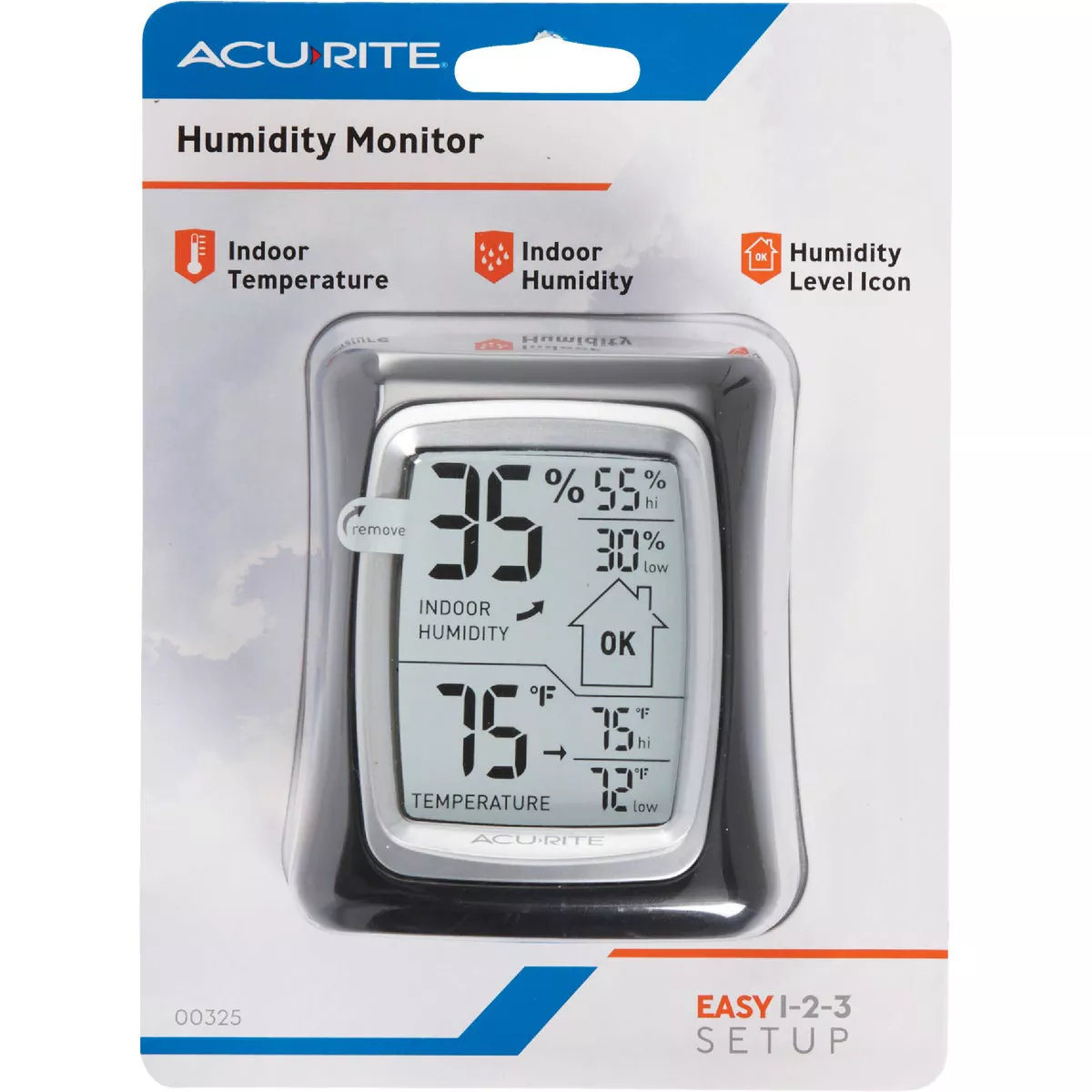 Acurite Fahrenheit & Celsius Digital 32 to 122 F, 0 to 50 C Hygrometer & Thermometer - photo 2