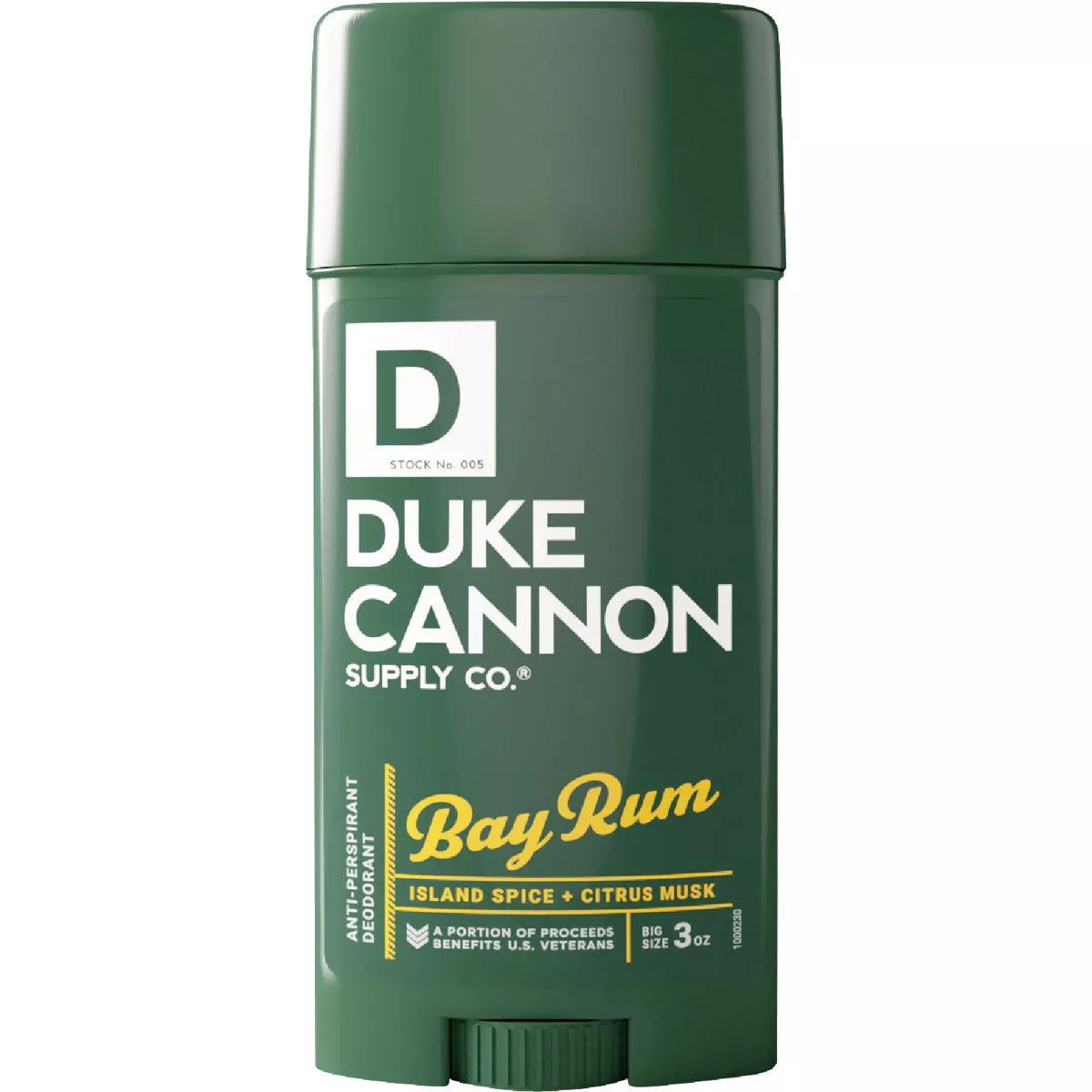 Duke Cannon 3 Oz. Bay Rum Antiperspirant/Deodorant