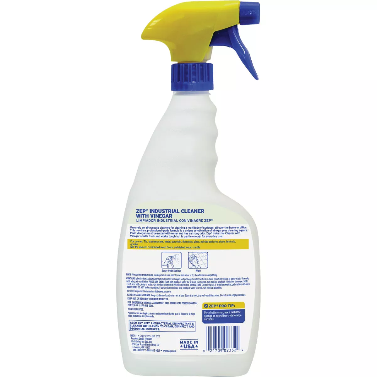 Zep Industrial 32 Oz. All-Purpose Vinegar Cleaner | True Value