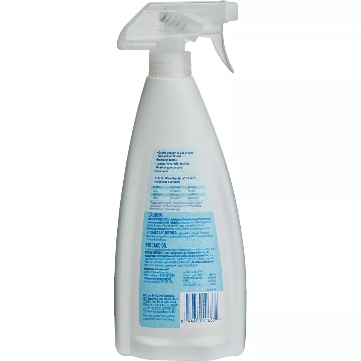 Clorox Anywhere Hard Surface 22 Oz. Daily Sanitizing Spray - photo 2