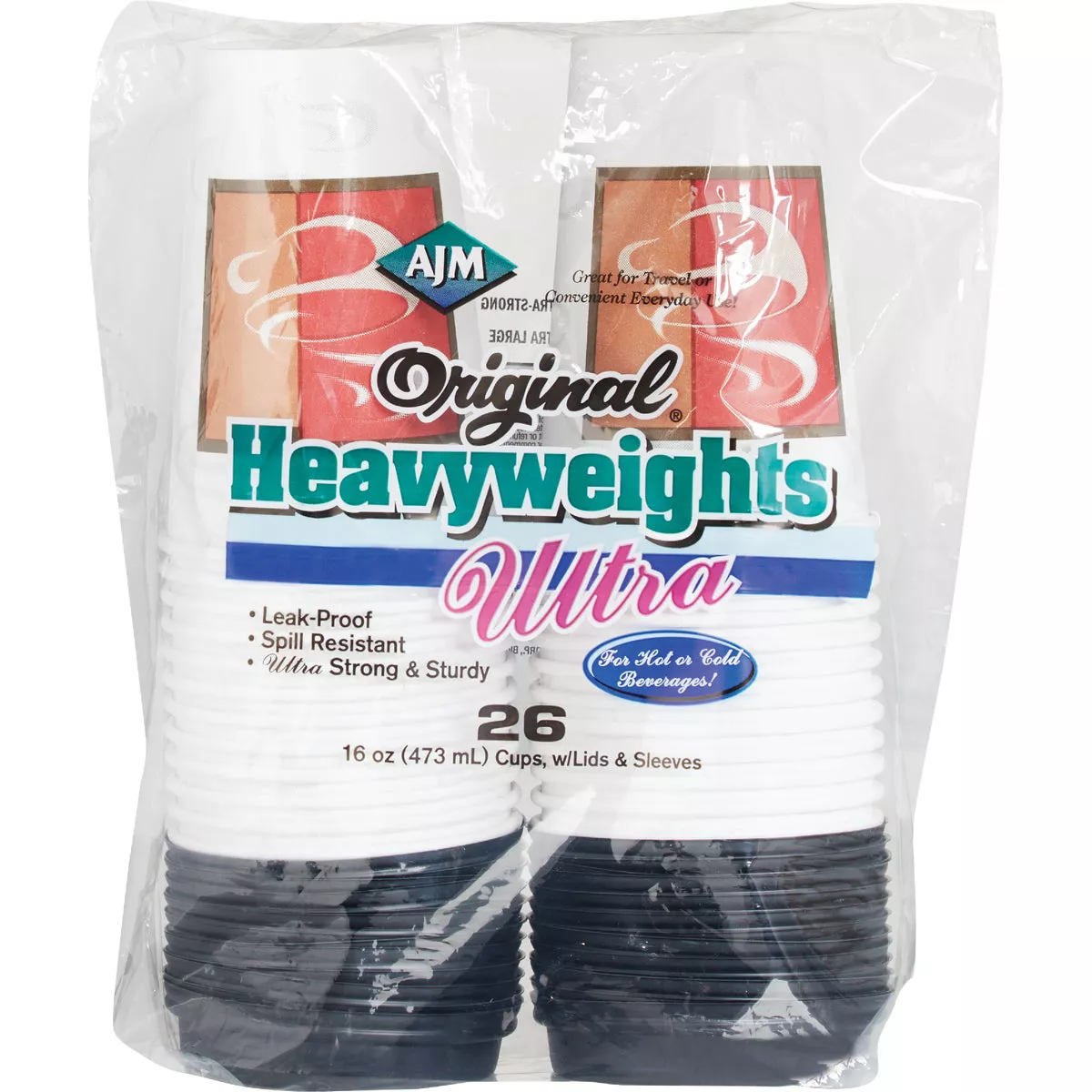 AJM Original Heavyweights Ultra Beverage Cup (26-Count) - photo 2