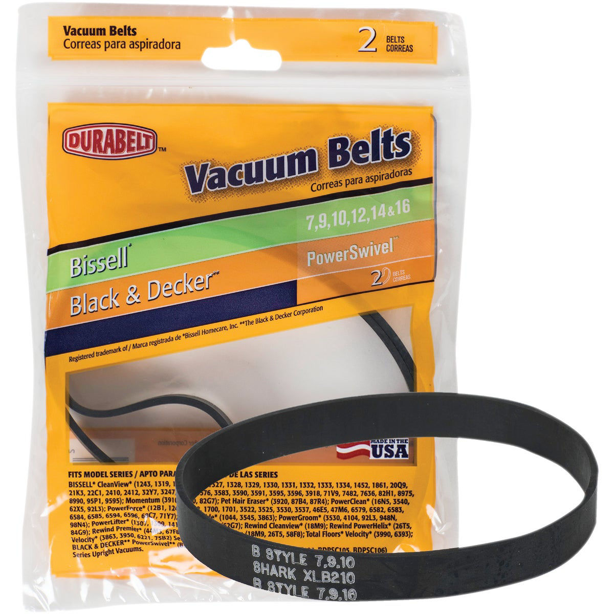 Bissell Style 7/9/10 Replacement Belts - More Than Vacuums