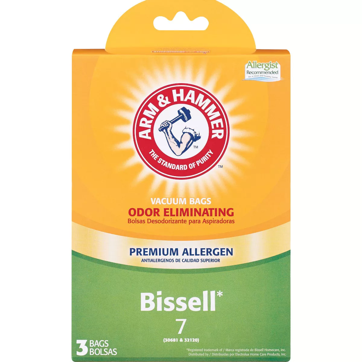 Arm & Hammer Bissell Style 7 Premium Allergen Vacuum Bag (3-Pack) - photo 5