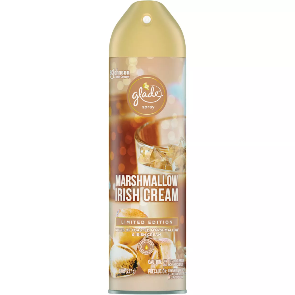 Glade 8 Oz. Marshmallow Irish Cream Aerosol Spray Air Freshener