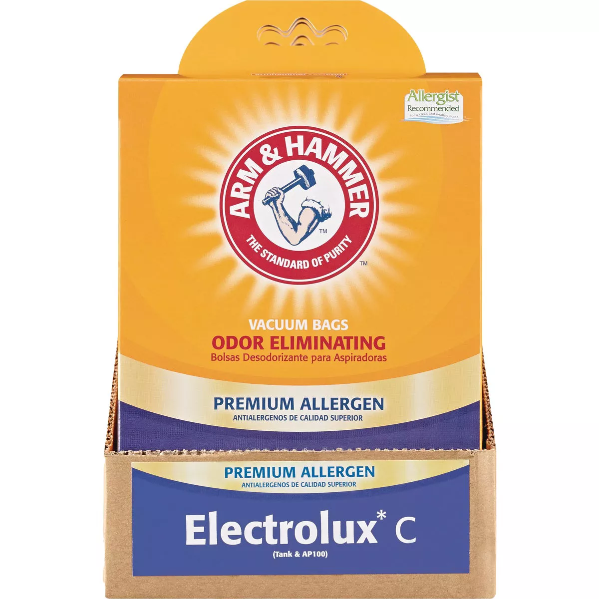 Arm & Hammer Electrolux Style C (Tank) Prem Allergen Vacuum Bag (3-Pack) - photo 2