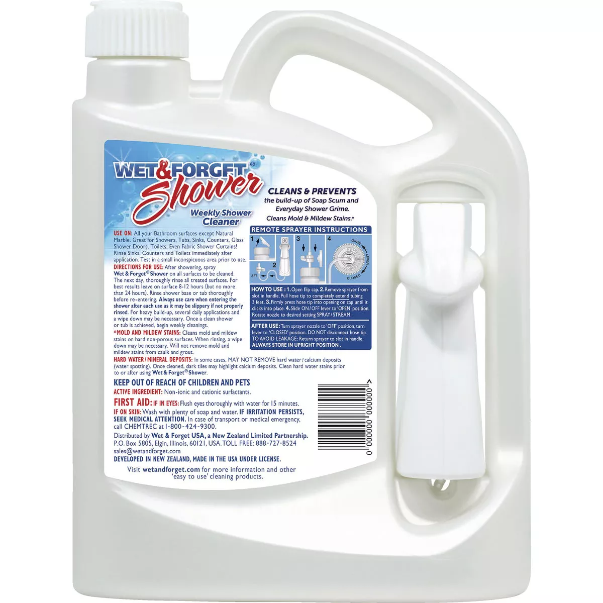 Wet & Forget 64 Oz. Fresh Scent Weekly Shower Cleaner - photo 2