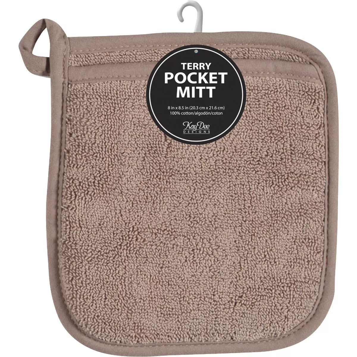 Kay Dee Designs Taupe Pocket Oven Mitt - photo 2