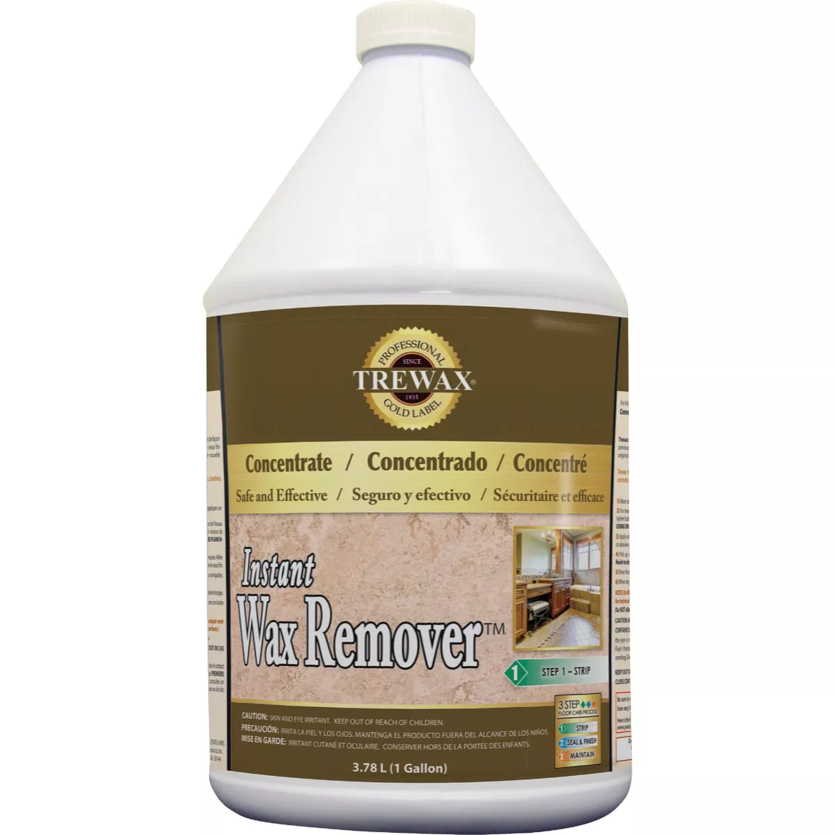 Trewax 1 Gal. Gold Label Wax Remover