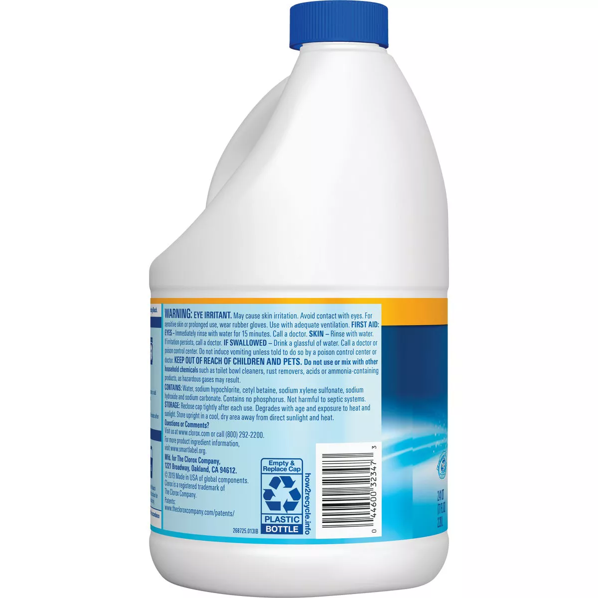Clorox 77 Oz. Crisp Lemon Concentrated Splash-Less Liquid Bleach - photo 7