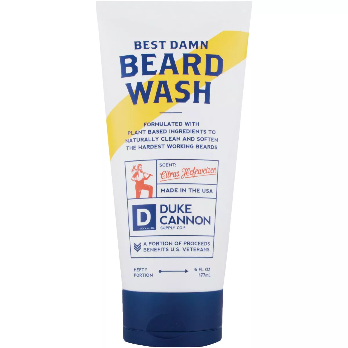 Duke Cannon 6 Oz. Citrus Best Damn Beard Wash