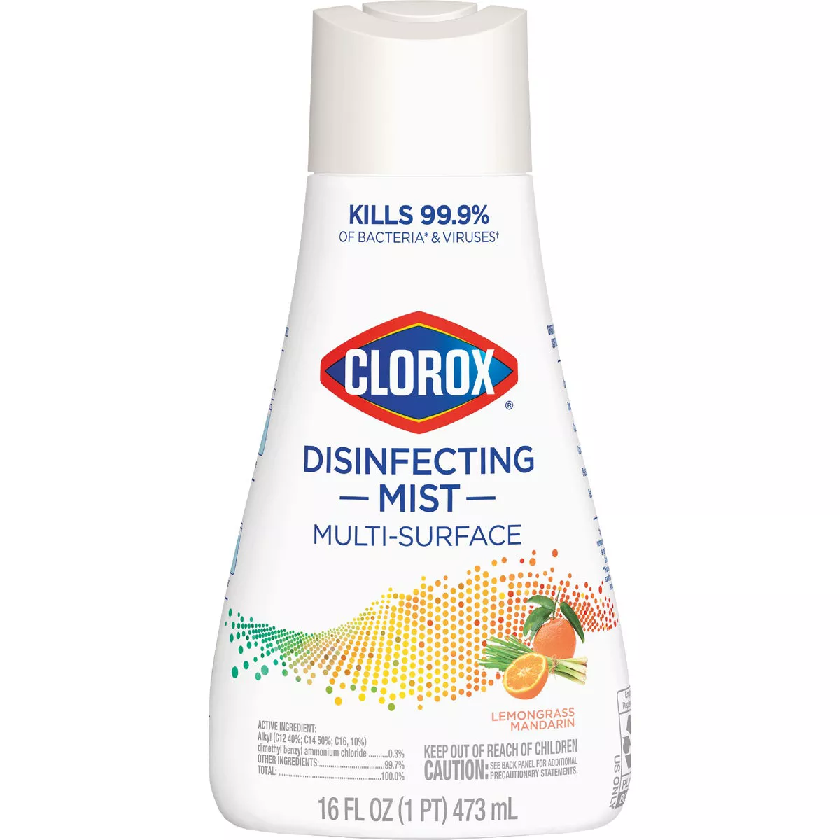 Clorox 16 Oz. Lemongrass Mandarin Disinfecting Cleaner Mist Refill