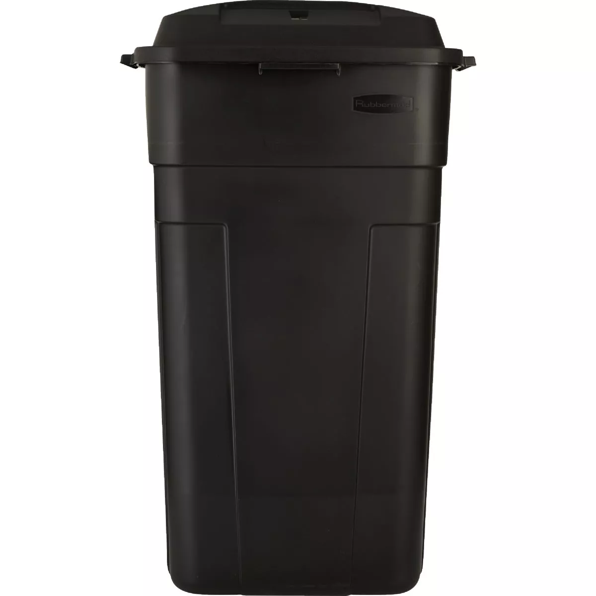 Rubbermaid Roughneck 34 Gal. Black Wheeled Trash Can with Lid - photo 2