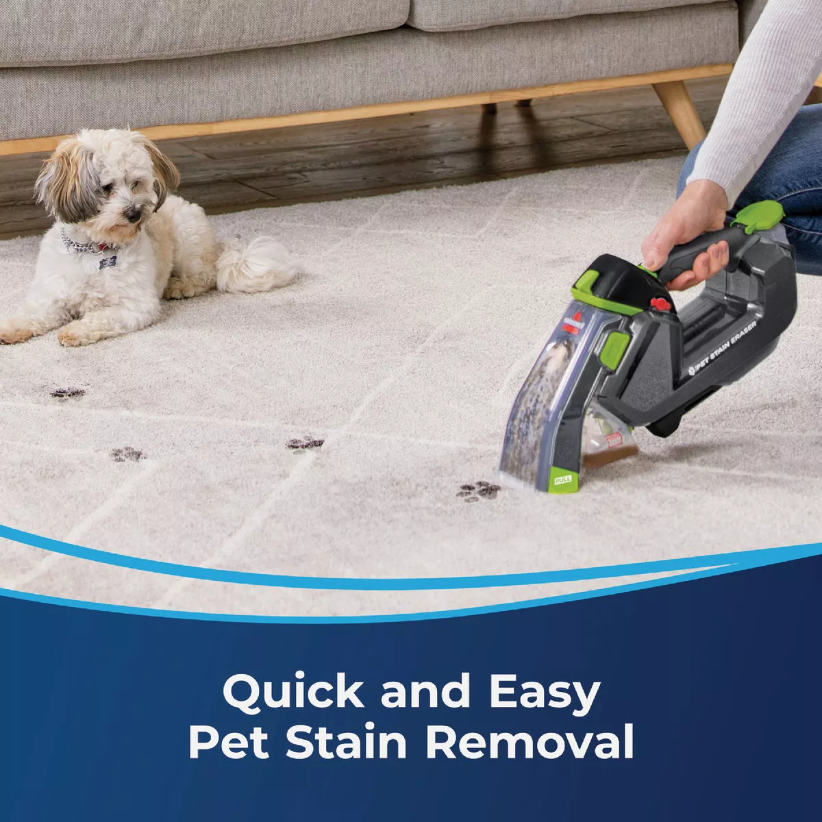 Bissell Pet Stain Eraser Plus Carpet Cleaner - photo 2