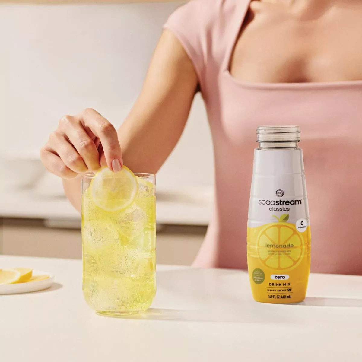 SodaStream 14.9 Oz. Diet Homestyle Lemonade Sparkling Drink Mix - photo 5