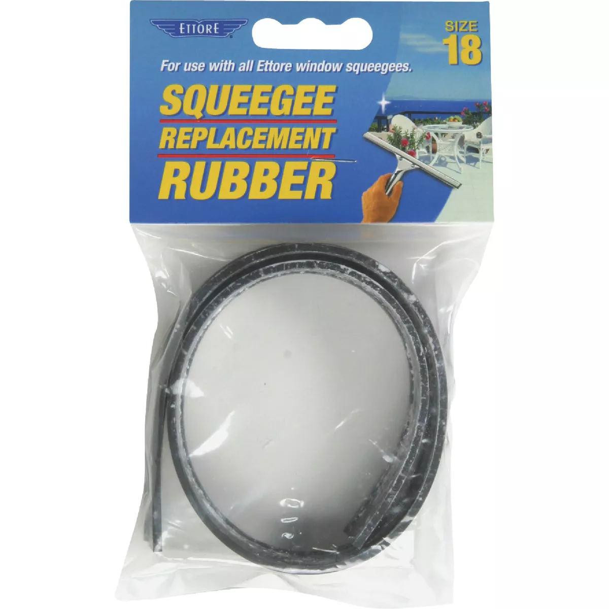 Ettore 12 In. Neoprene Squeegee Blade