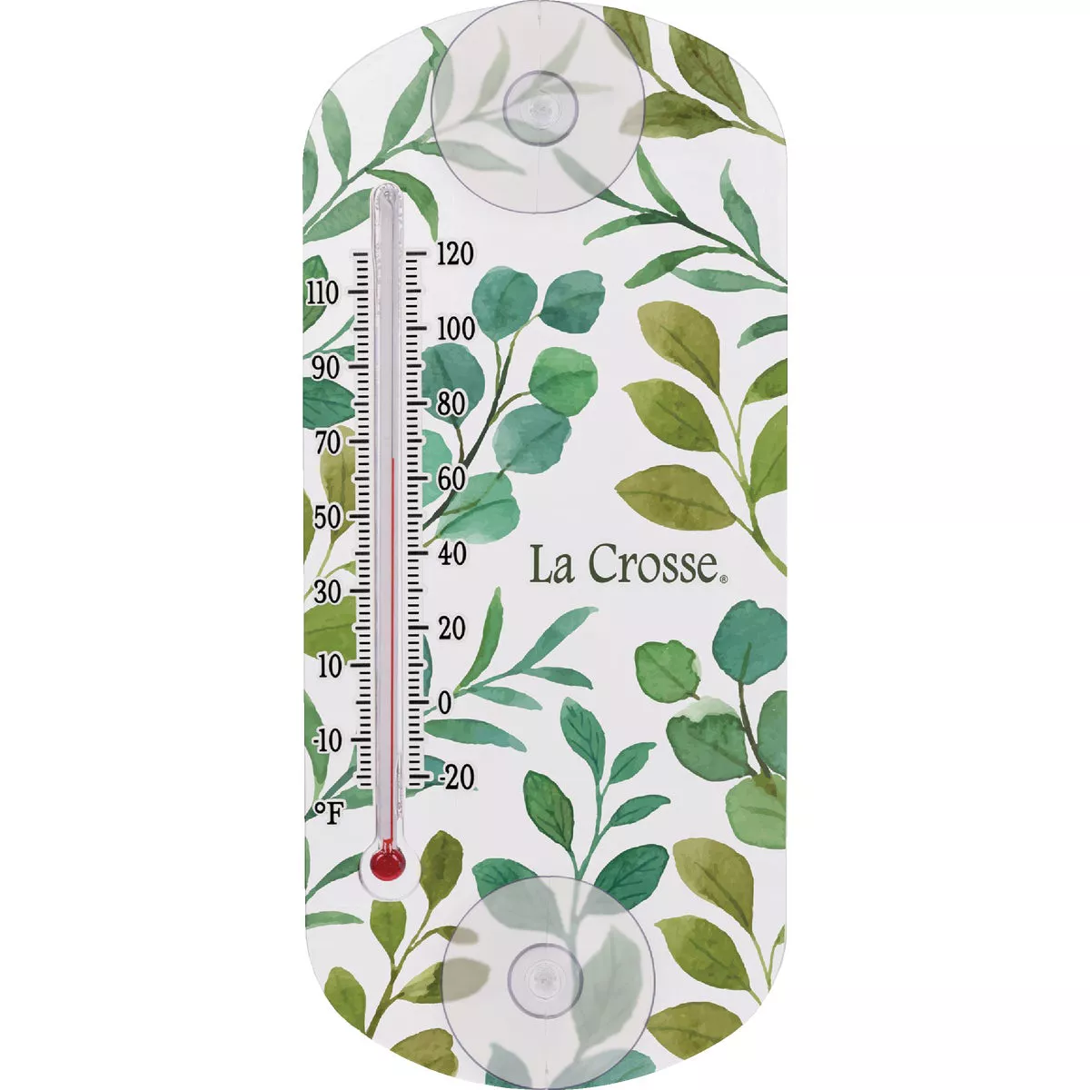 La Crosse Technology 8 In. Suction Capillary Assorted Thermometers - Daisy, Leaves & Peacock - photo 5