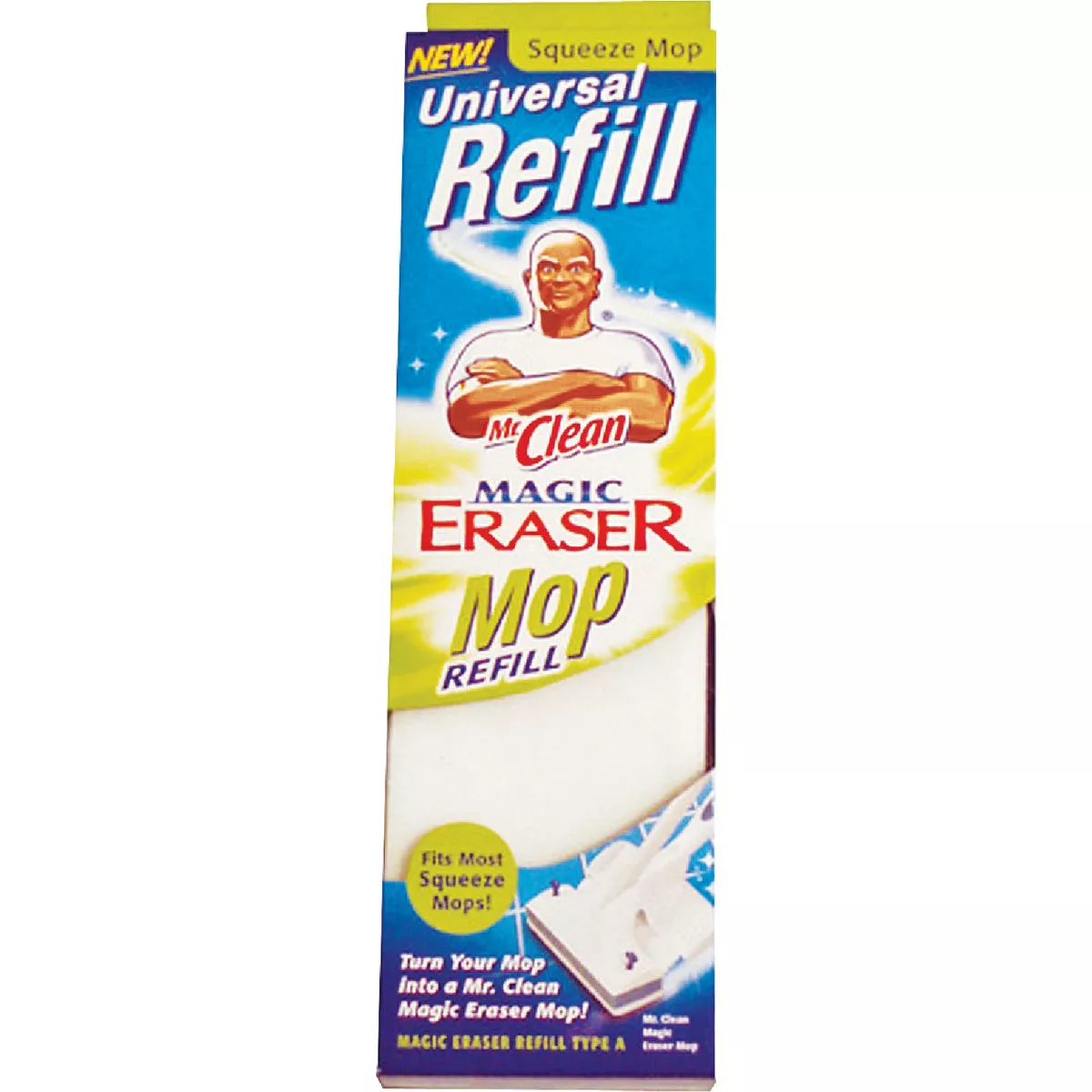 Mr. Clean Magic Eraser 10 In. Foam Squeeze Mop Refill