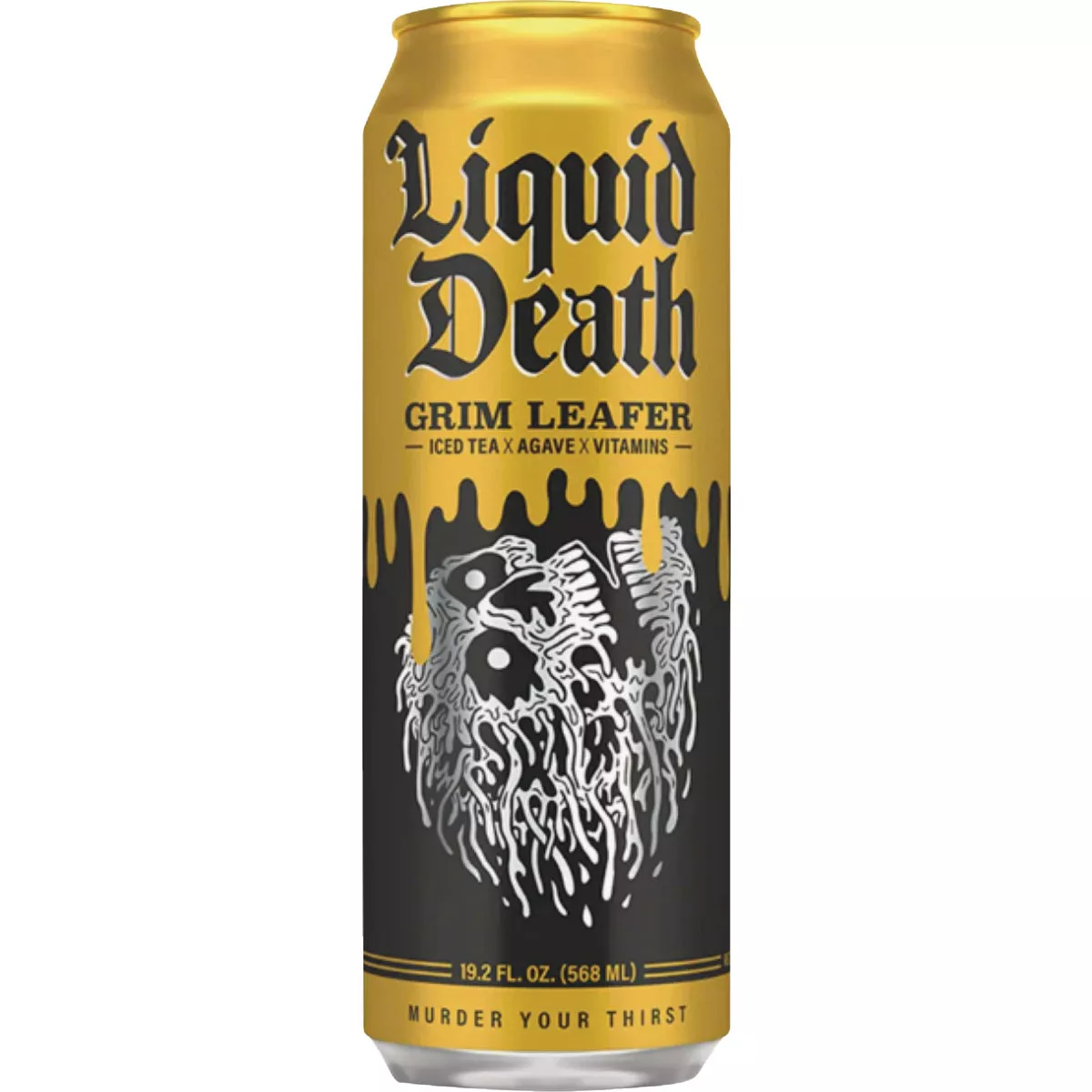 Liquid Death 19.2 Oz. Grim Leafer Iced Tea