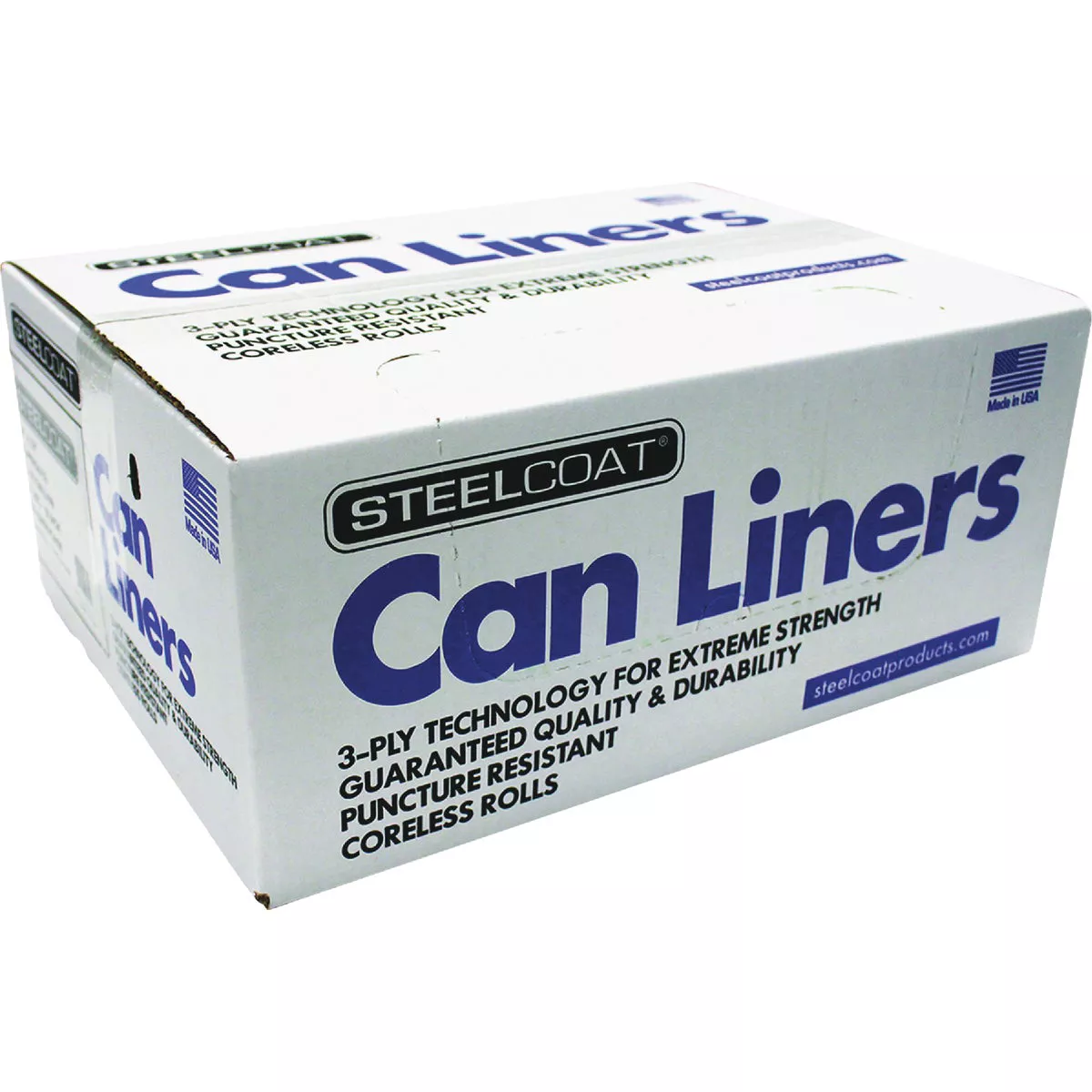 Steelcoat 55 Gal. Black Institutional Can Liner (100-Count)