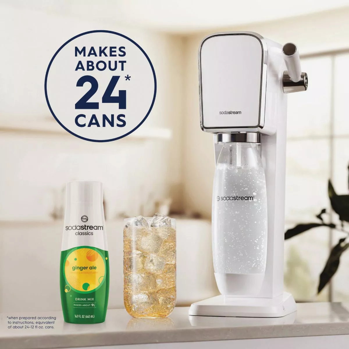 SodaStream 14.9 Oz. Ginger Ale Sparkling Beverage Mix - photo 4