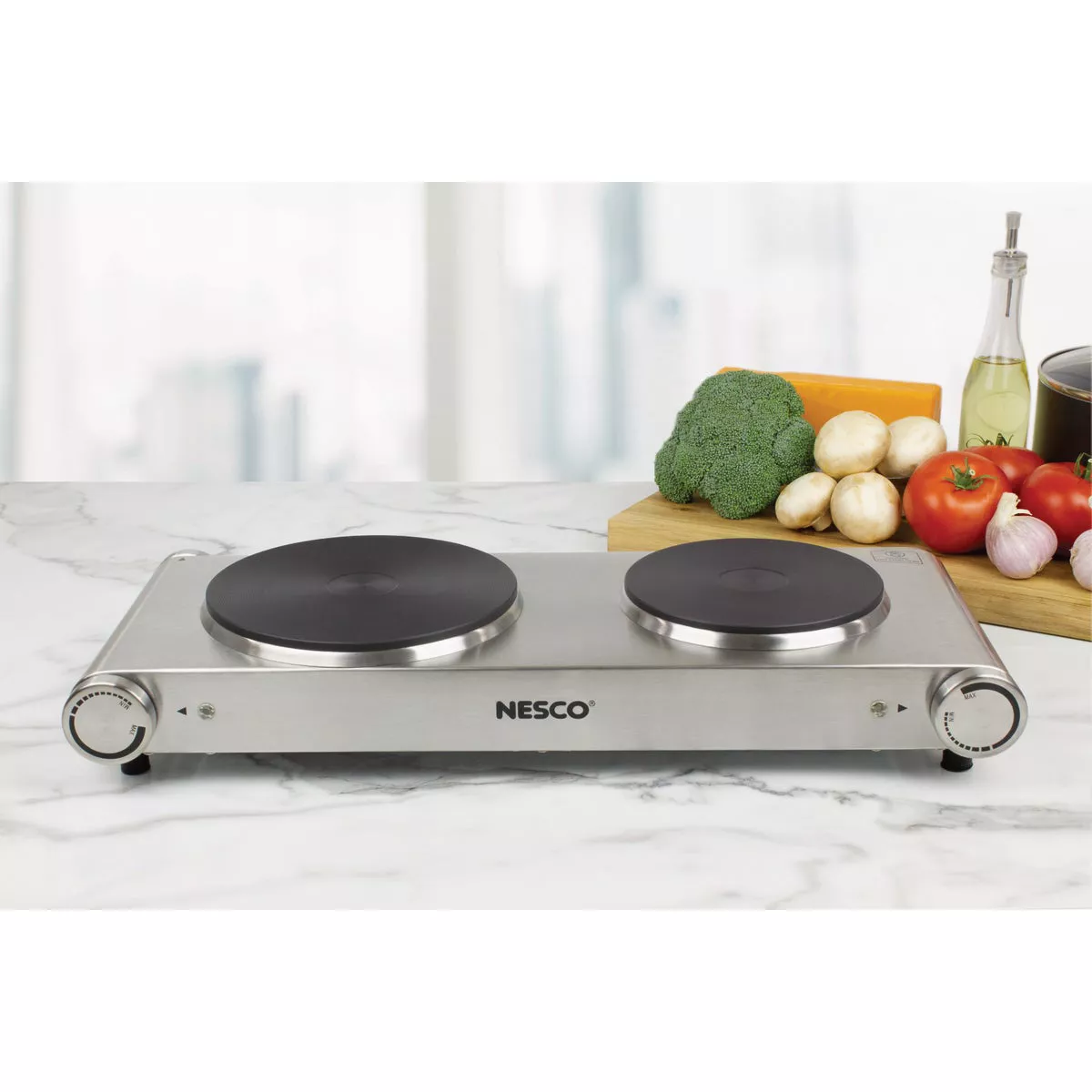 Nesco Double Hot Plate with Die Cast Burner - photo 3